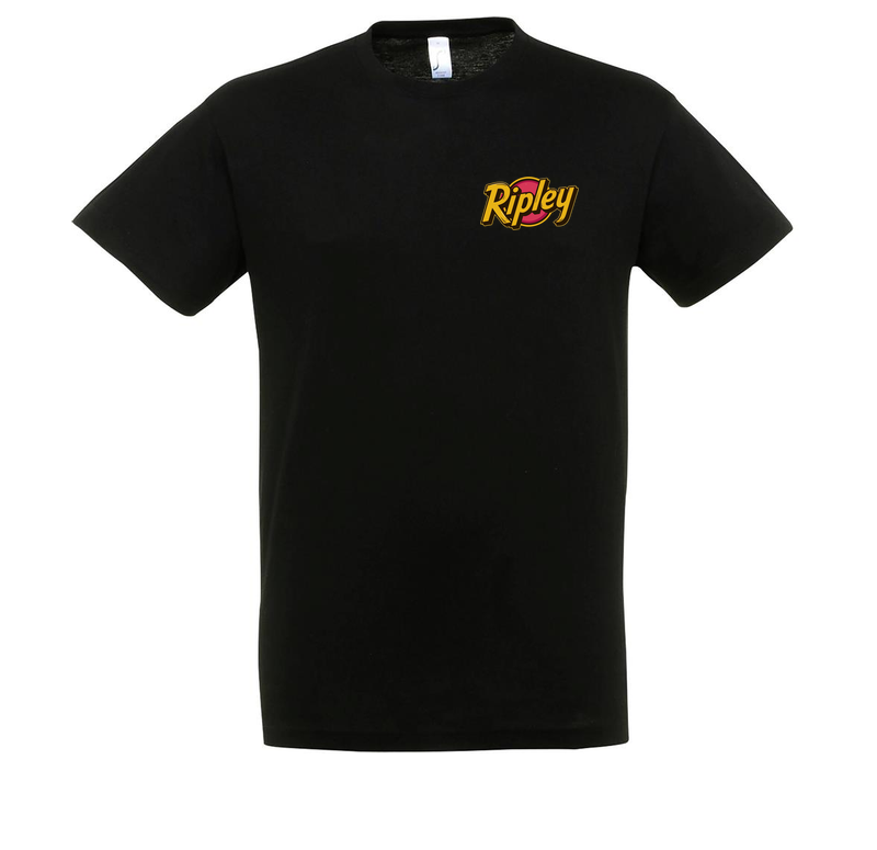 T-shirt noir Ripley